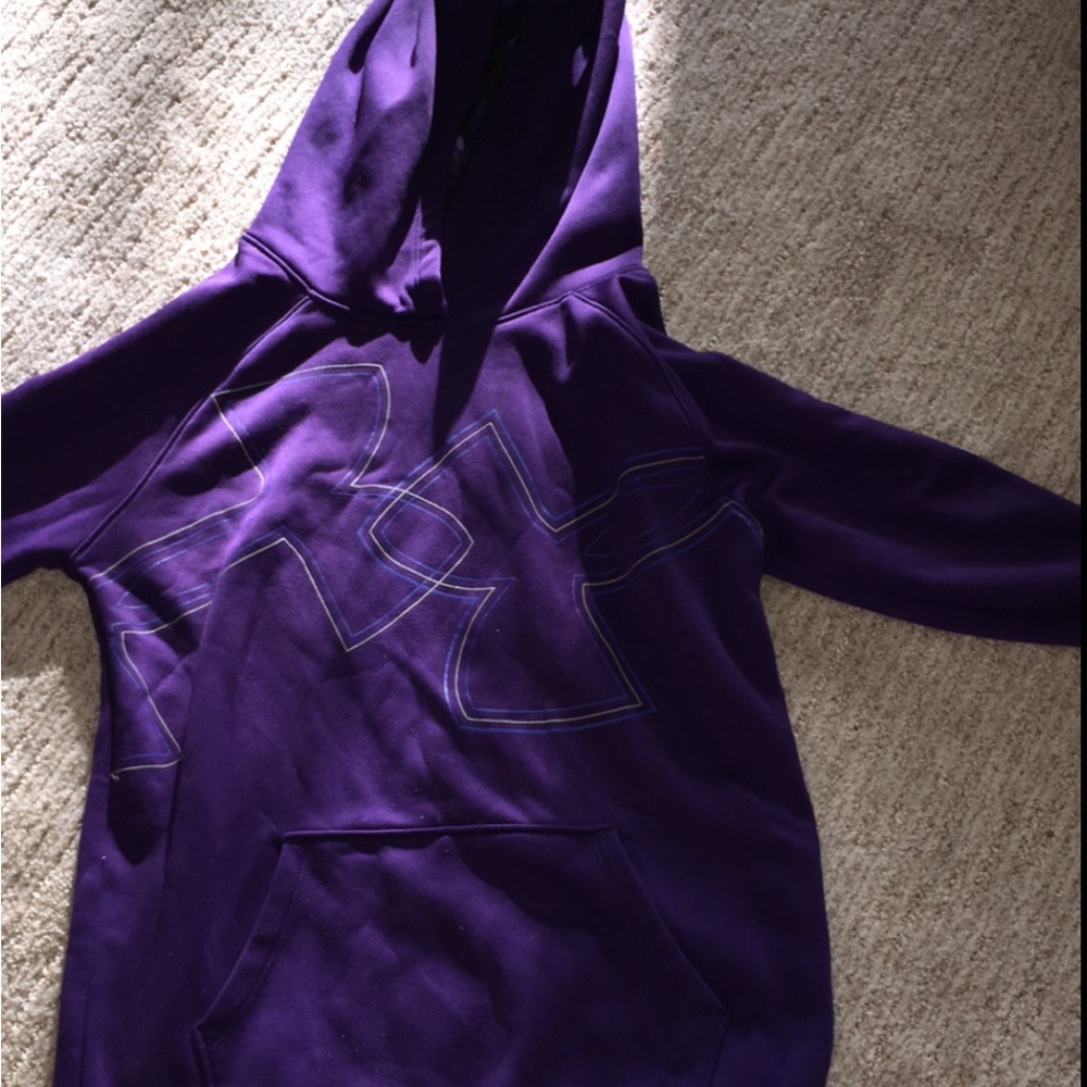 kids Purple under armor hoodie💜 .FOR SALE!